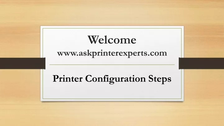 welcome www askprinterexperts com