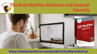 The Best McAfee Antivirus and Internet Security