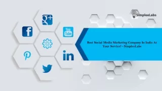 Best Social Media Marketing Company In India At Your Service! - SimpleeLabs