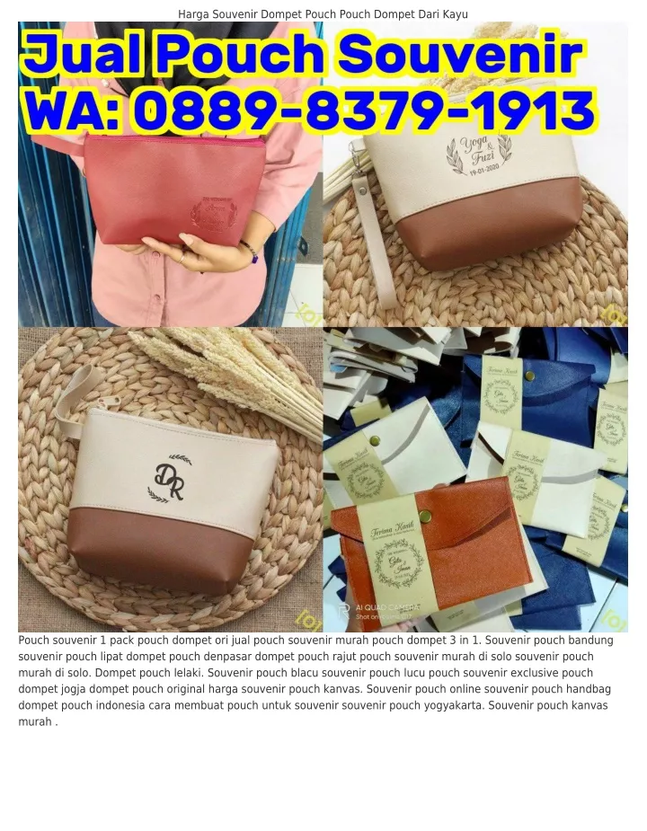 harga souvenir dompet pouch pouch dompet dari kayu