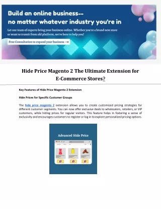 hide price magento 2 the ultimate extension
