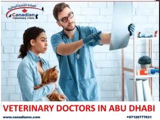 VETERINARY DOCTORS IN ABU DHABI
