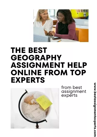 The best Geography assignment help online from top experts