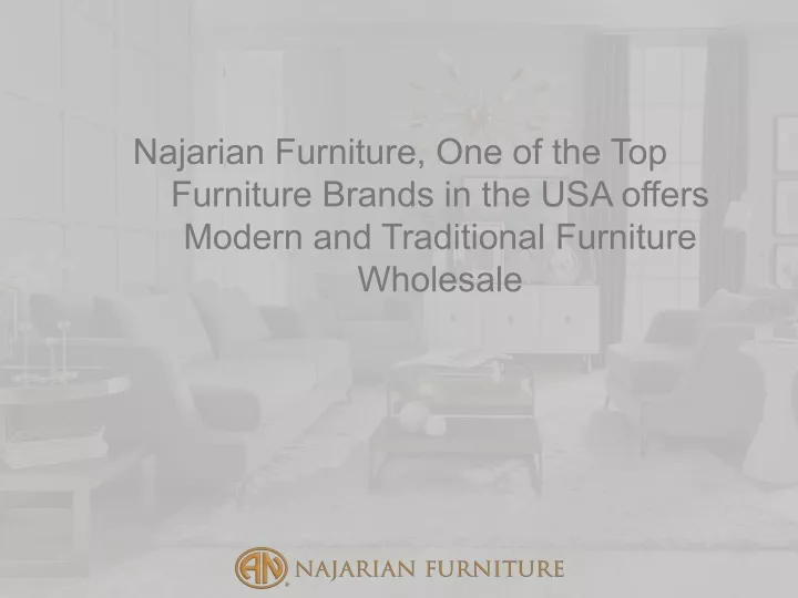 najarian furniture one of the top furniture