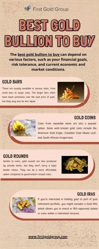 Best gold bullion to buy