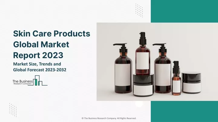 skin care products global market report 2023