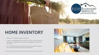 Estate Inventory Services: Help with Downsizing, Relocation, and Estate Sales