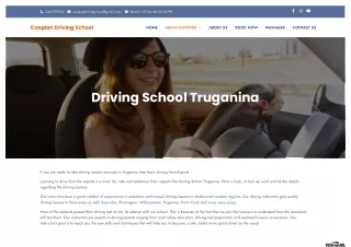 Why Truganina Driving School is the Top Choice for New Drivers
