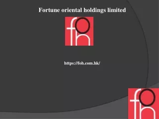 fortune oriental holdings limited