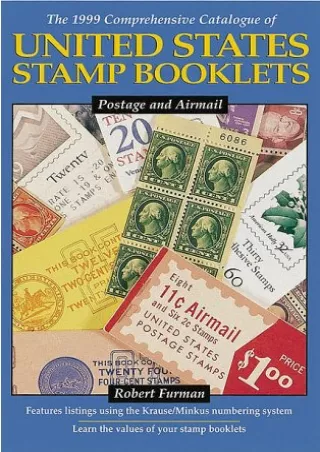 DOWNLOAD/PDF The 1999 Comprehensive Catalogue of United States Stamp Booklets: Postage and Airmail