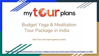 Budget Yoga & Meditation Tour Package in India_