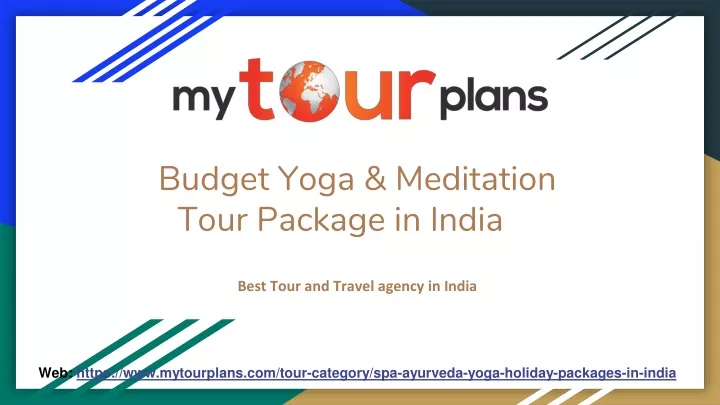 budget yoga meditation tour package in india