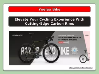 Elevate Your Cycling Experience With Cutting-Edge Carbon Rims