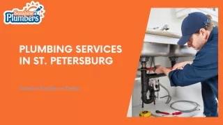 Plumbing Services in St. Petersburg