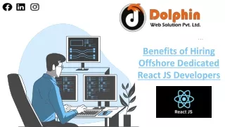 Benefits of Hiring Offshore Dedicated React JS Developers