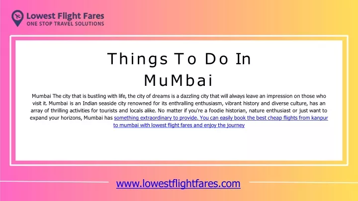 things to do in mumbai mumbai the city that