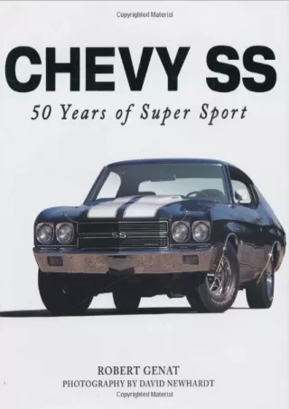 Read ebook [PDF] Chevy SS: 50 Years of Super Sport