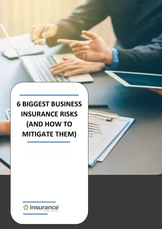 6 BIGGEST BUSINESS INSURANCE RISKS (AND HOW TO MITIGATE THEM)