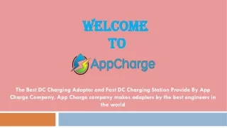 Electric vehicle portable charger from Appcharge