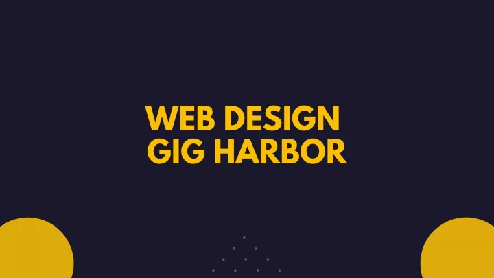 web design gig harbor