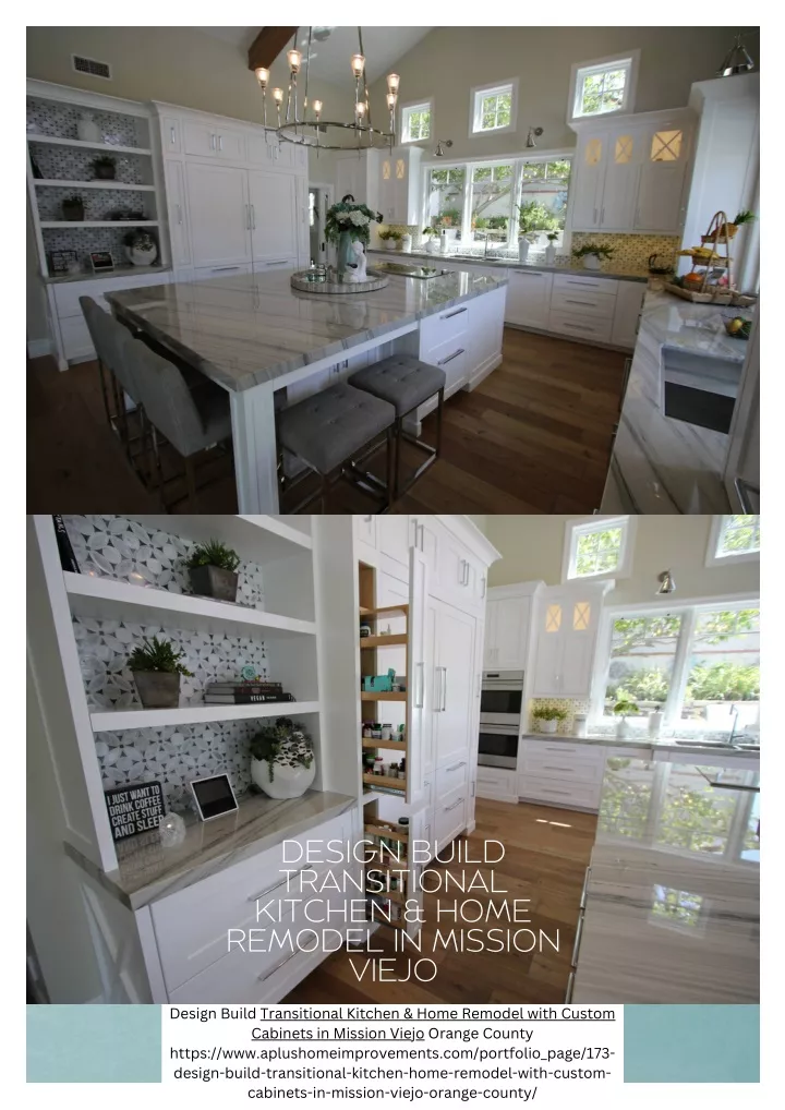 design build transitional kitchen home remodel