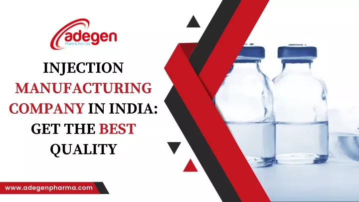 injection manufacturing company in india