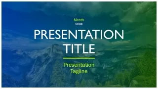 presentation title