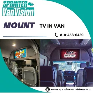 Mount TV in Van