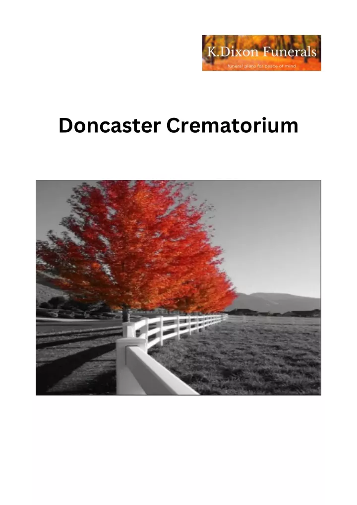 doncaster crematorium