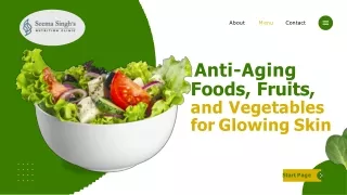 Anti-Aging Foods, Fruits,