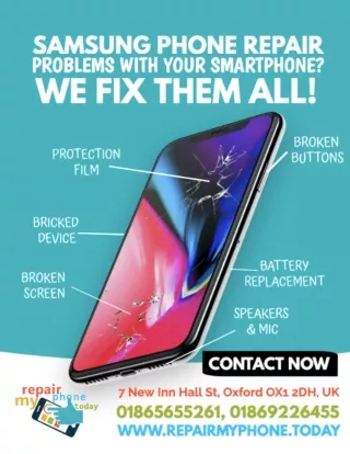 Samsung Repair | All Smartphone Models | Samsung Phone Repair Oxford