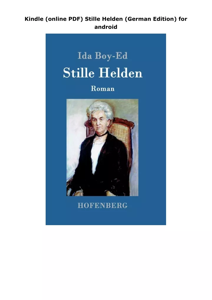 kindle online pdf stille helden german edition