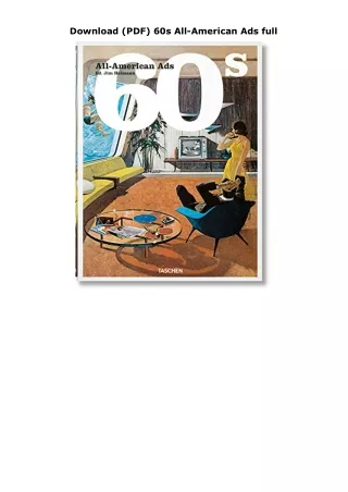 Download (PDF) 60s All-American Ads full