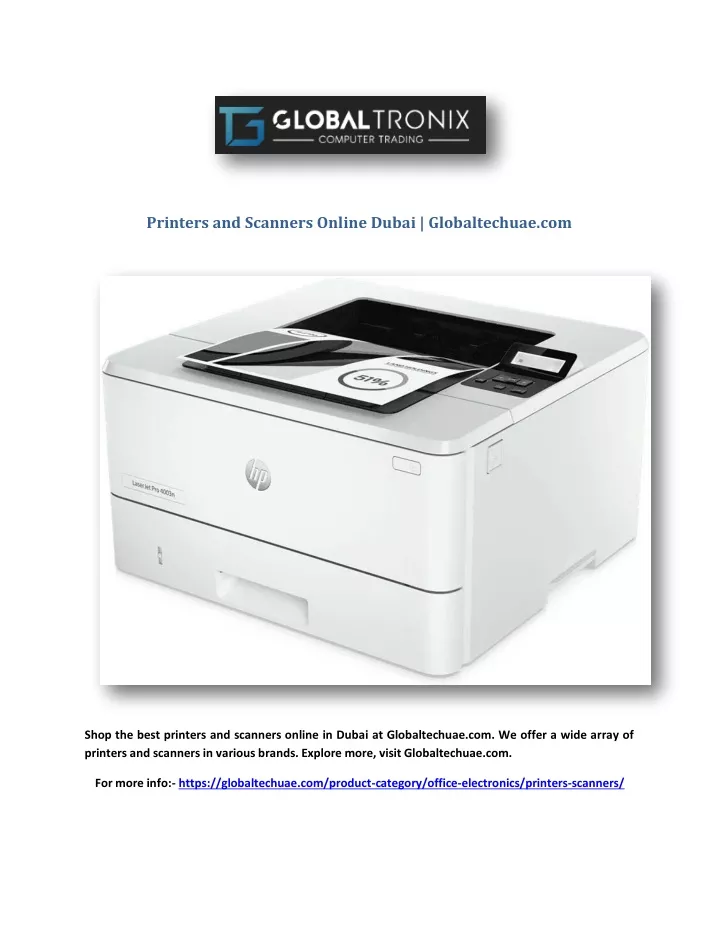 printers and scanners online dubai globaltechuae