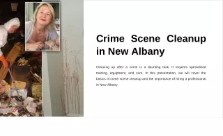 Trusted Crime Scene Cleanup in New Albany | Biohazard Remediation Experts