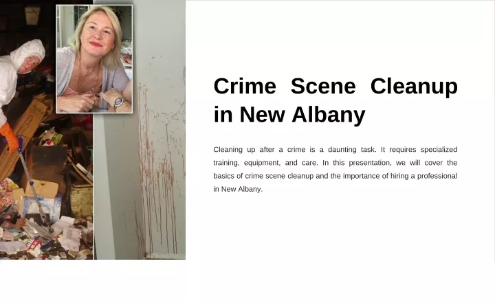 crime scene cleanup in new albany