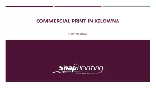 commercial print in Kelowna