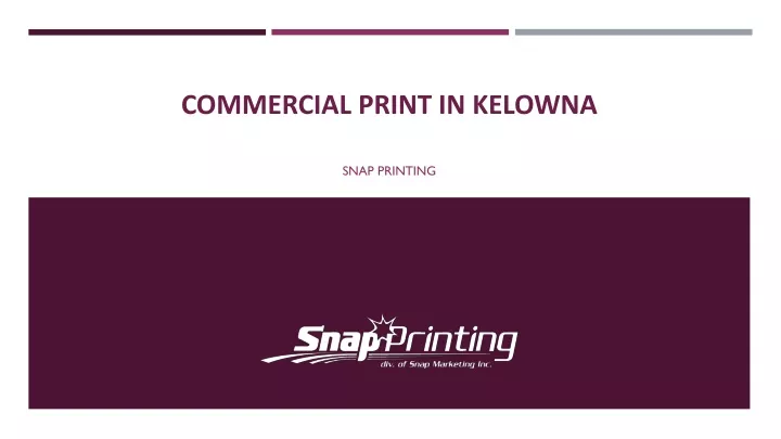 commercial print in kelowna