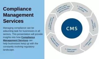 The Power of Compliance Management Services