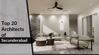 top 20 architects of secunderabad