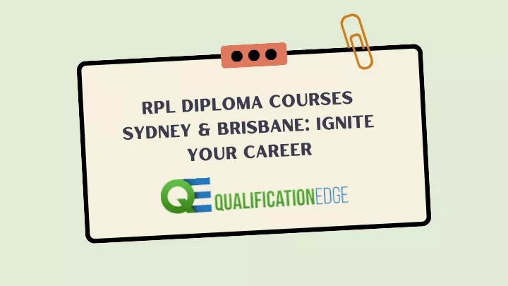 rpl diploma courses sydney brisbane ignite your