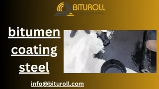 bitumen coating steel