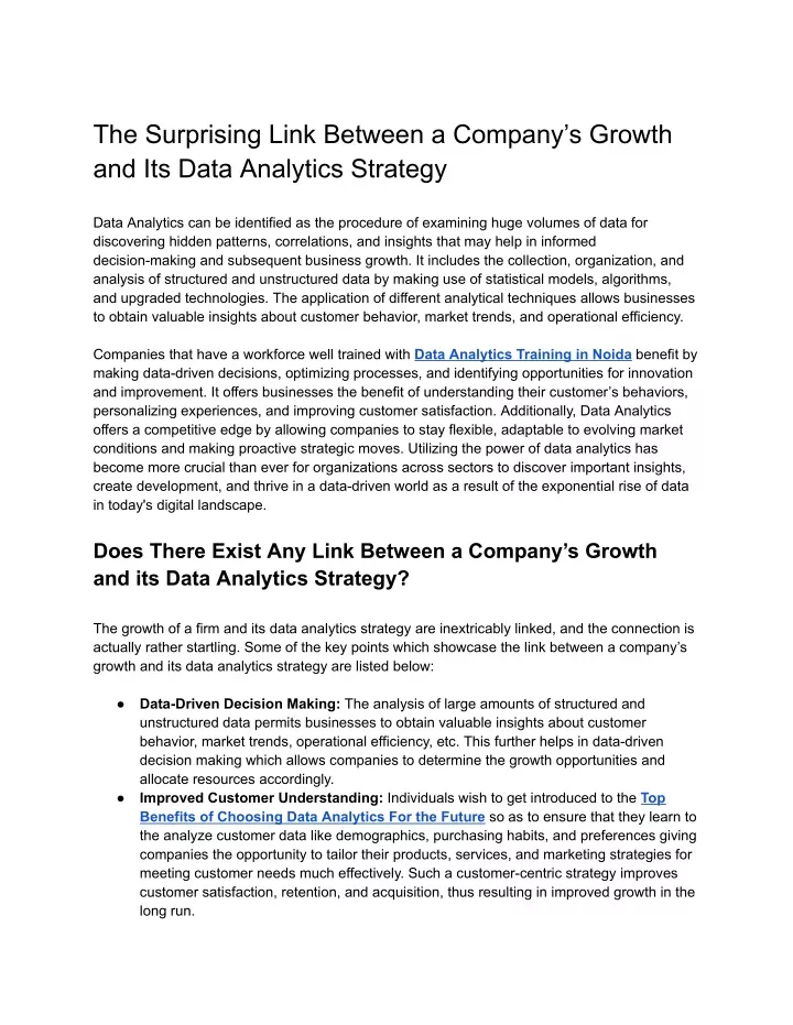 the surprising link between a company s growth