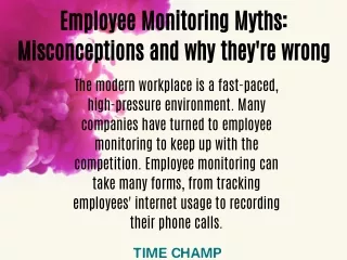 Employee Monitoring Myths: Misconceptions and why they're wrong