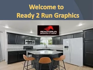 Vinyl wrap kitchen cabinets  - Ready 2 Run Graphics & Signs, Inc