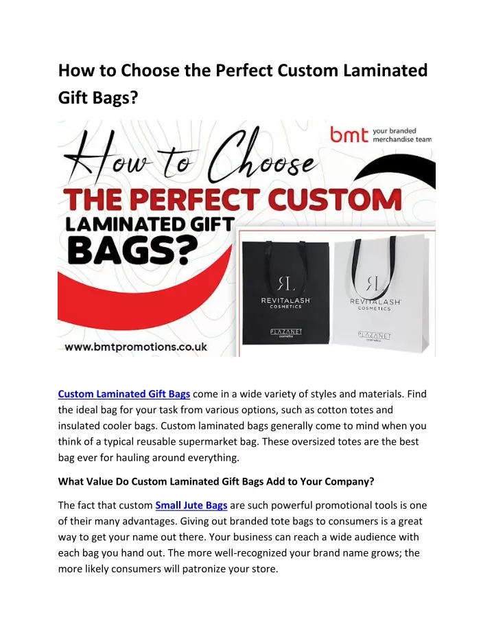 how to choose the perfect custom laminated gift