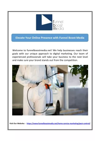 Elevate Your Online Presence with Funne- Boost Media