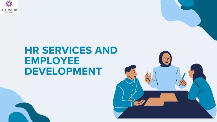 hr services and employee development