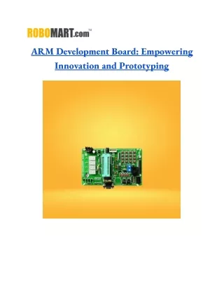 Discover the Power of AVR Development Boards High-Performance Prototyping Soluti