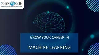 machine learning